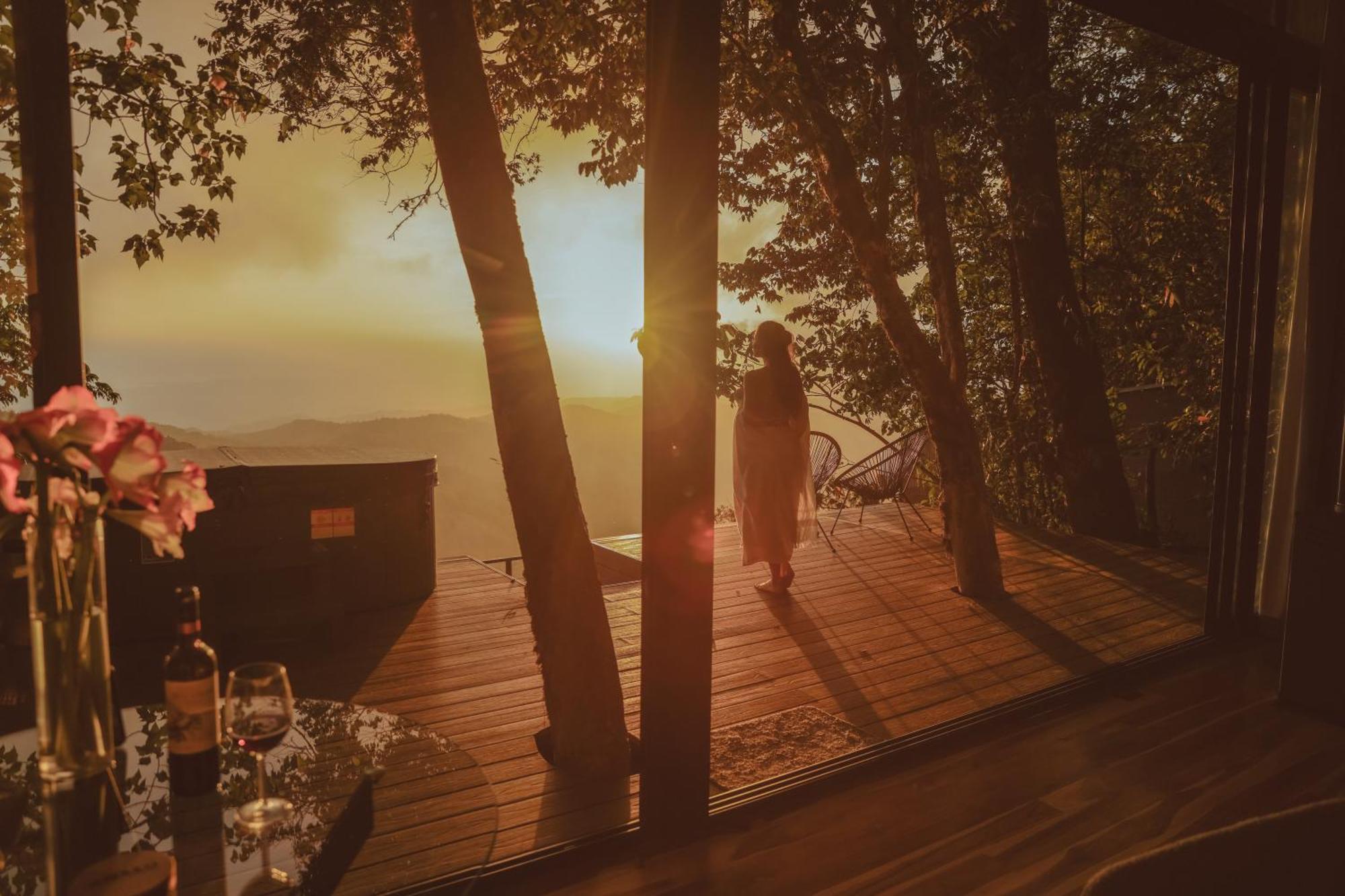 Amalu Luxury View Cabins モンテベルデ エクステリア 写真
